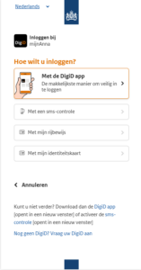 Hoe log ik in op mijnAnna via de computer? – Helpdesk Digitale Zorg
