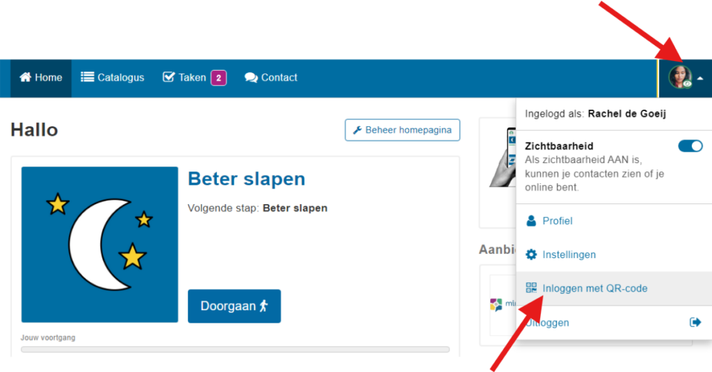 Hoe log ik in bij Minddistrict via de app? – Helpdesk Digitale Zorg